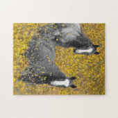 Senf und Pferde Puzzle (Horizontal)