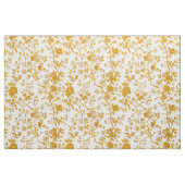 Senfblütenzweige Stoff (Fat Quarter (45,7 x 55,9 cm))
