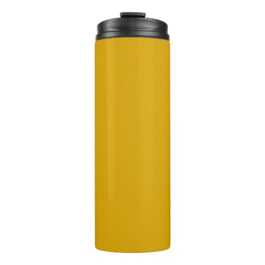 Senfgelb Thermosbecher (Vorderseite)