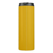 Senfgelb Thermosbecher (Rückseite)