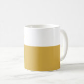 Senfgelber Name Definition Custom Lustig  Kaffeetasse (VorderseiteRechts)