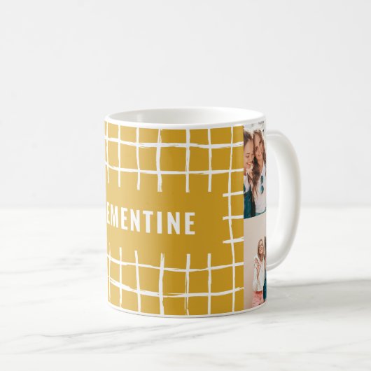 Senfgitter 4 Foto modern minimalistisch Kaffeetasse (VorderseiteRechts)