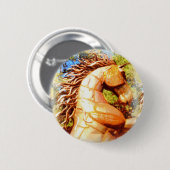 Senfhengst Button (Vorne & Hinten)