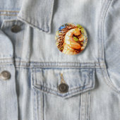 Senfhengst Button (Beispiel)
