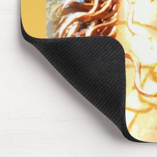 Senfhengst Mousepad (Ecke)