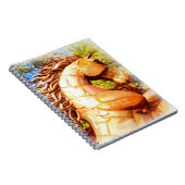 Senfhengst Notizblock (Rechte Seite)