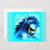 Senfhengst Postkarte (Vorne/Hinten)