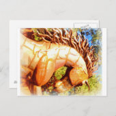 Senfhengst Postkarte (Vorne/Hinten)