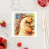 Senfhengst Serviette (Beispiel)