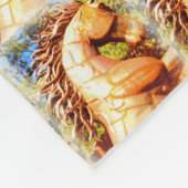 Senfhengste Fleecedecke (Ecke)