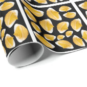 Senfketchup Geschenkpapier (Rolleneckpunkt)