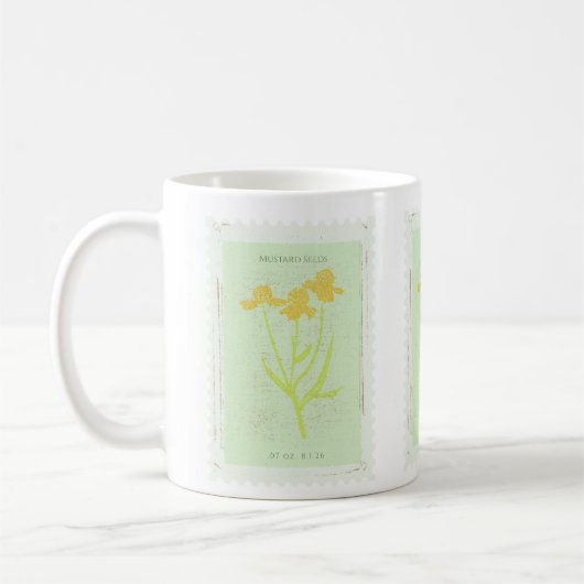 Senfkörner Kaffeetasse (Links)