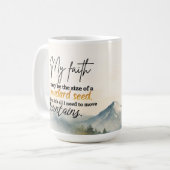 Senfkornglaube Kaffeetasse (Vorderseite Links)