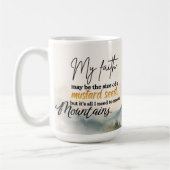 Senfkornglaube Kaffeetasse (Links)