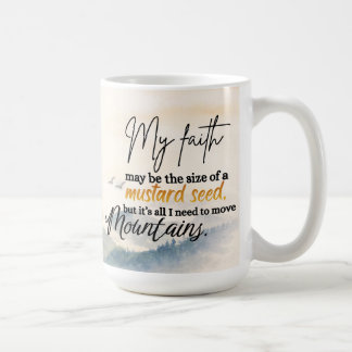 Senfkornglaube Kaffeetasse