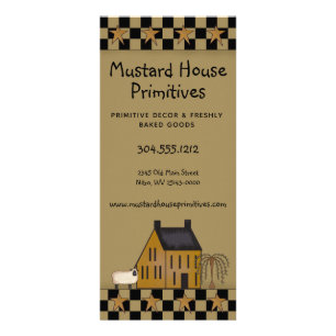 Senfmehl aus Senfmehl Werbekarte