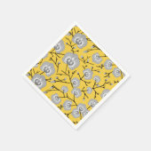 Senfmuster Serviette (Ecke)