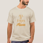 Senfpflanzenverse-T - Shirt (Luke 17:6) (Vorderseite)