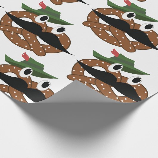 Senfprätzel Geschenkpapier (Ecke)