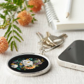 Senfsaat Daisy Schlüsselanhänger echte getrocknete (Seite)