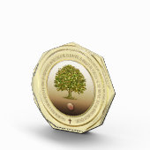 Senfsaat-Wohngestaltung, Christliches Geschenk, Ph Fotoblock (Rechts)