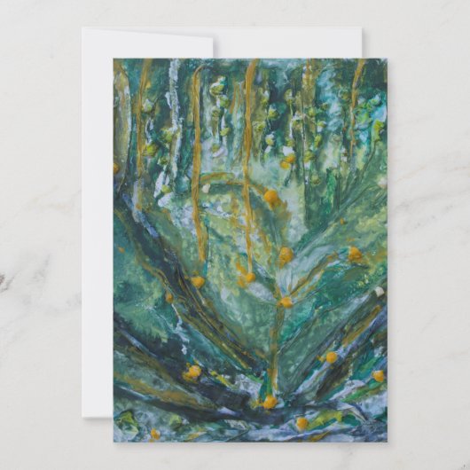 Senfsaatkarte Einladung (Vorderseite)