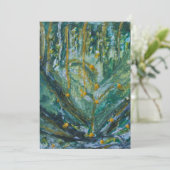 Senfsaatkarte Einladung (Stehend Vorderseite)