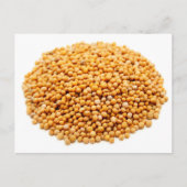 Senfsamen Postkarte (Vorderseite)