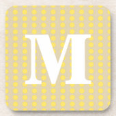 Senfspice Stimmungselemente mit Monogramm Getränkeuntersetzer (Vorderseite)