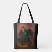 Sengend schnelles Fassrennteam! Tasche (Rückseite)