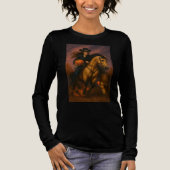 Sengend schnelles Fassrennteam! Tri-Blend Shirt (Vorderseite)