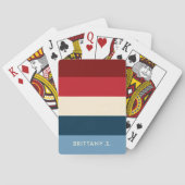 Sengende Gezeiten & Brennender Horizont Benutzerde Spielkarten (Rückseite)