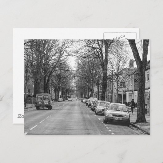 Senghennydd Road, Cardiff, Wales 2012 Postkarte (Vorne/Hinten)