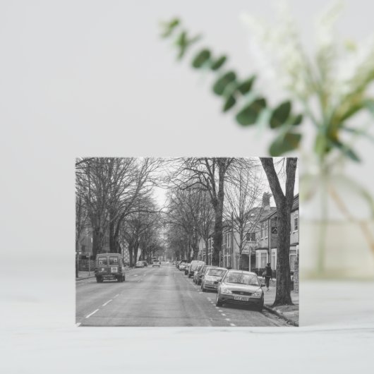 Senghennydd Road, Cardiff, Wales 2012 Postkarte (Stehend Vorderseite)