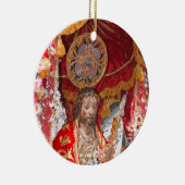 Senhor Santo Cristo dos Milagres Keramik Ornament (Rechts)
