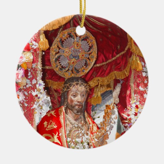 Senhor Santo Cristo dos Milagres Keramik Ornament (Vorne)