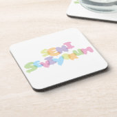 Seni seviyorum - i-Liebe Sie auf das Türkischen Untersetzer (Linke Seite)