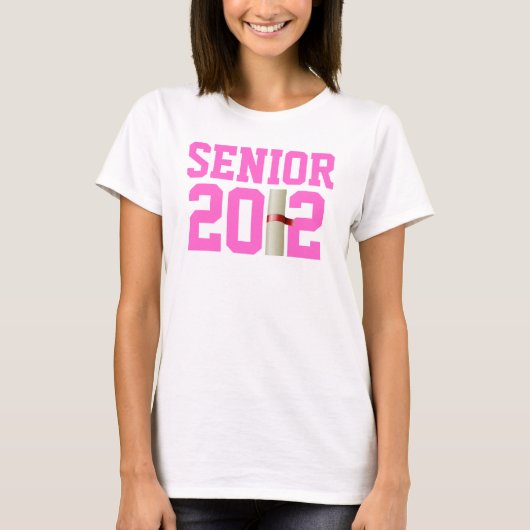 SENIOR 2012 T-Shirt (Vorderseite)