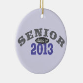 Senior 2013 lila keramikornament (Rechts)