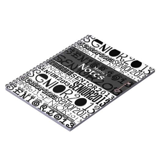 Senior 2013 - Notizbuch Notizblock (Linke Seite)