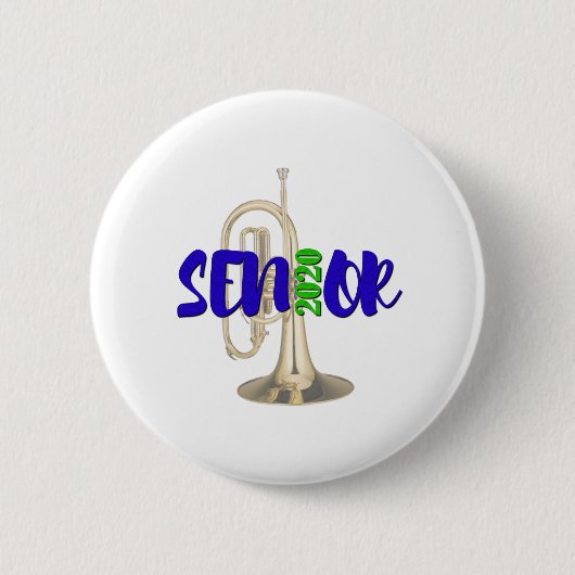 Senior 2020 - Mellophone Button (Vorderseite)
