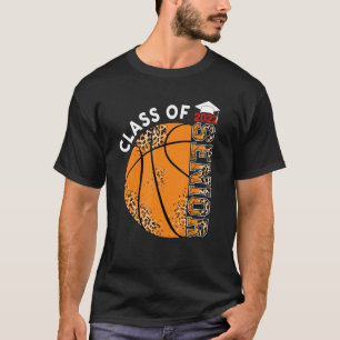 Senior 2022 Basketball Player Graduate Class 20 T-Shirt