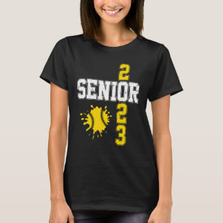 Senior 2023 Baseball Vintag Graphic Trendy T-Shirt