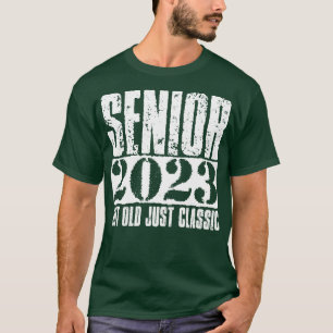Senior 2023 nicht alt nur klassische Vintage Tex T-Shirt