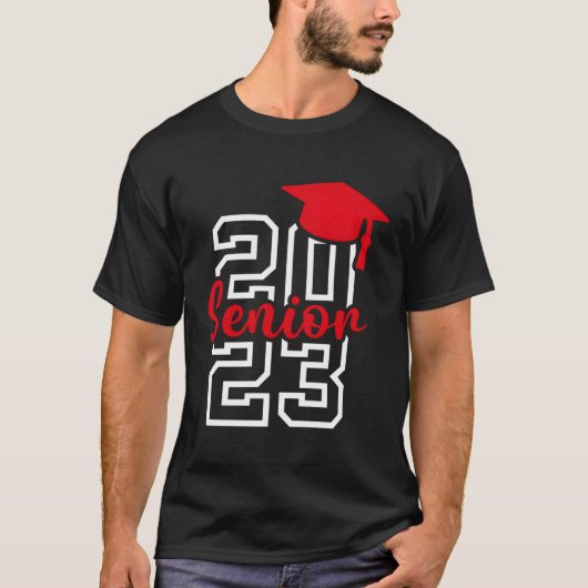 Senior 2023 Zurück zur Schulklasse 2023 T-Shirt (Vorderseite)