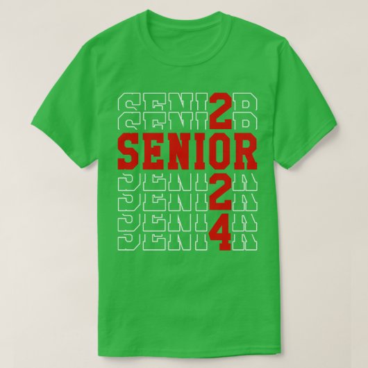 Senior 2024 1 T-Shirt (Design vorne)