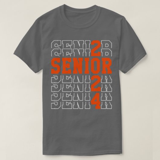 Senior 2024 2 T-Shirt (Design vorne)