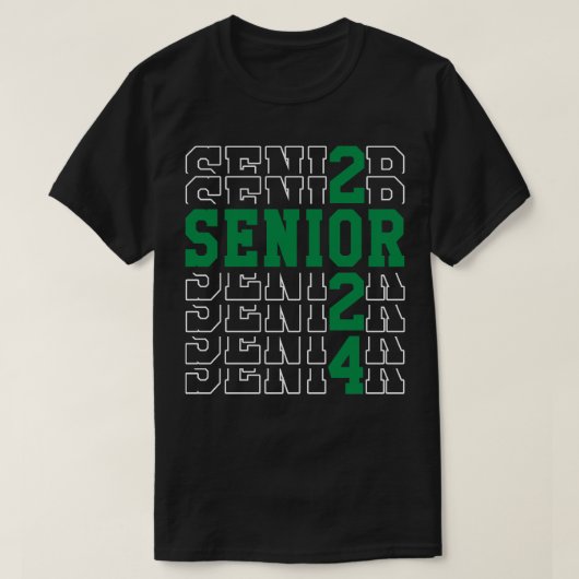 Senior 2024 5 T-Shirt (Design vorne)