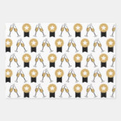 Senior 2024 CLASS of 2024 Abschluss Geschenkpapier Set (Vorderseite 2)