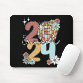 Senior 2024 Disco Balls Letzter Schultag Mousepad (Mit Mouse)